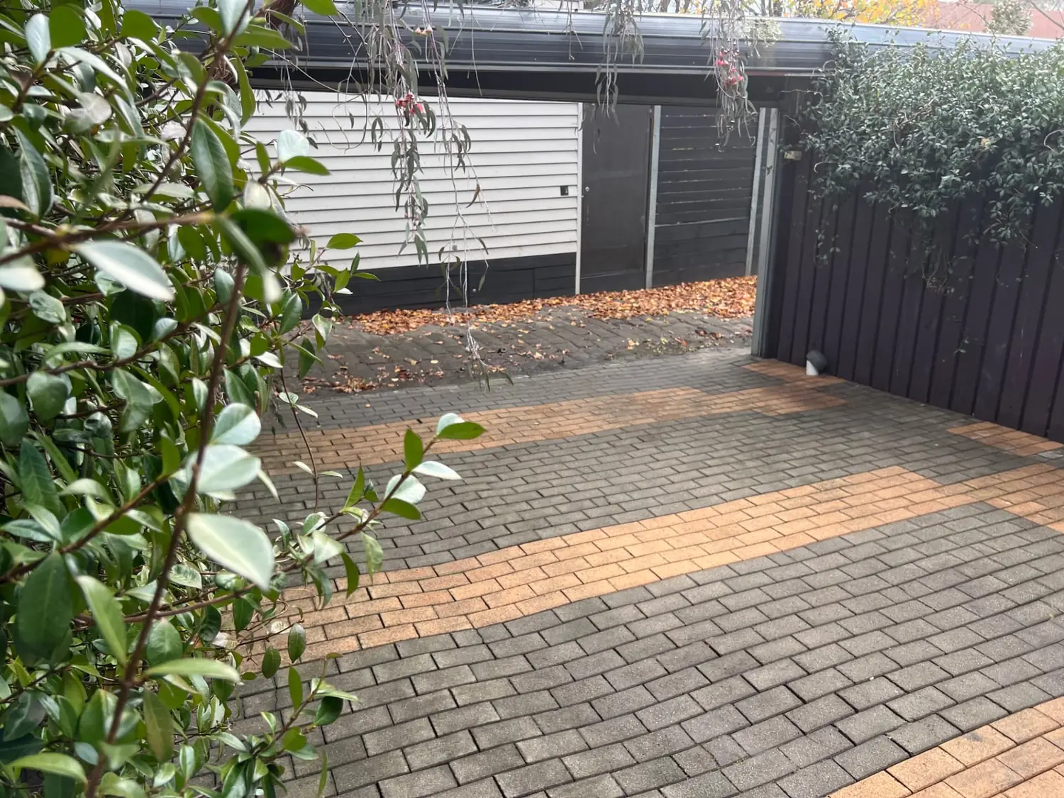 Bluestone pavers in Prahran after pressure washing