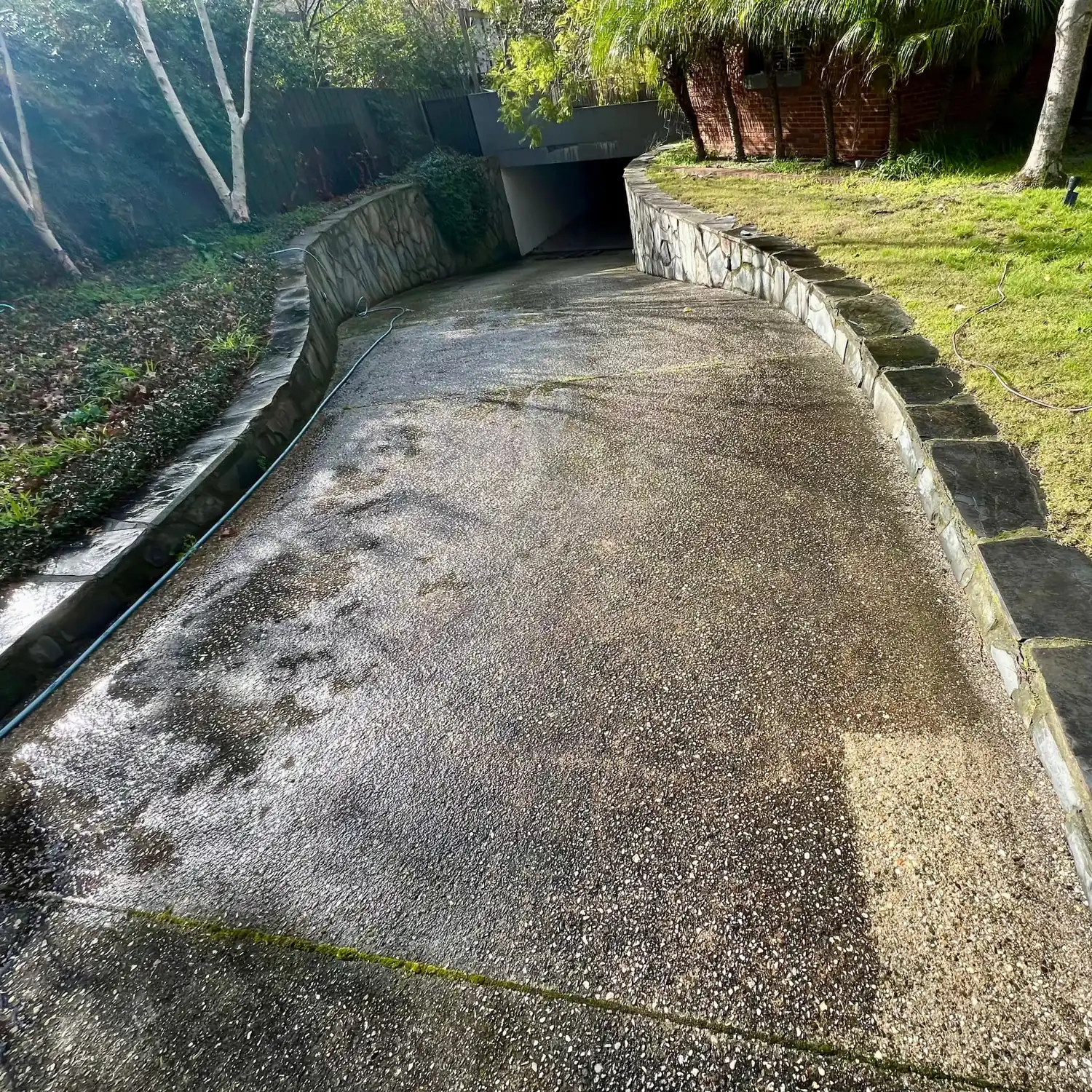 Driveway restoration in Hawthorn